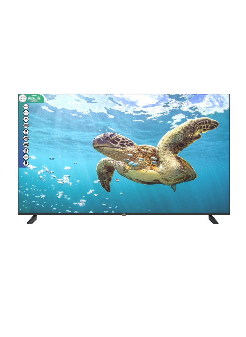 Generaltec 75 Inch Smart 4K Ultra HD LED TV with WebOS, 2 Remote controls, Magic Remote, Cinema Screen Design 4K Ultra HDR, Dolby Audio, Smart Voice Control, Apps YouTube, Netflix, Shahid