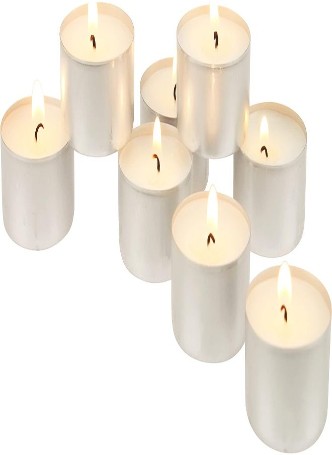 Stonebriar 200 Pack Unscented 8 Hour Extended Burn Time Tea Light Candles