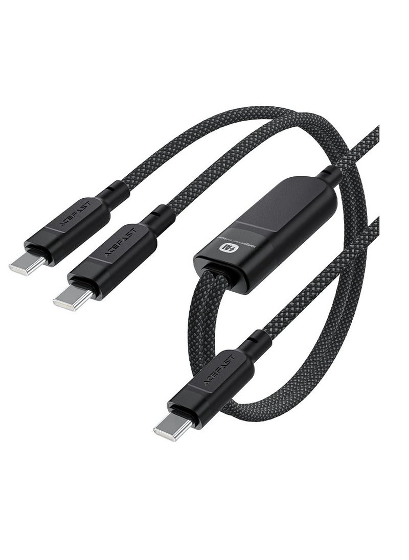 Charging Data Cable C5-11 USB-C to 2xUSB-C 100W