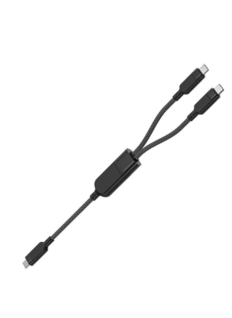 Charging Data Cable C5-11 USB-C to 2xUSB-C 100W