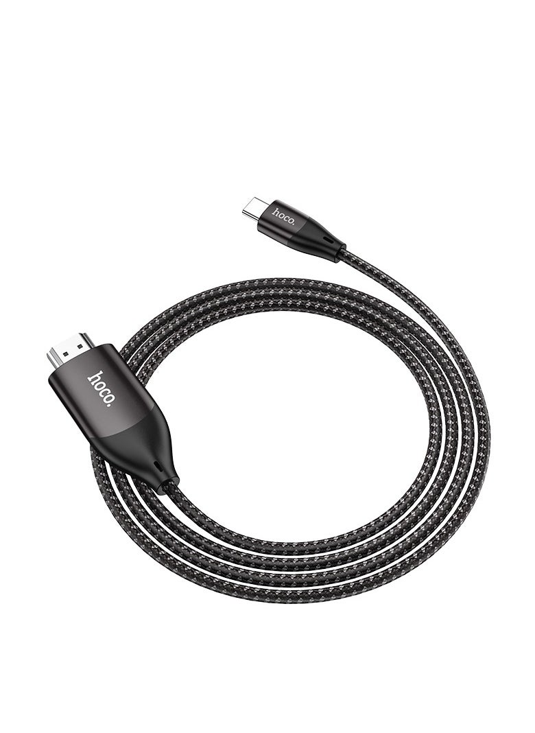 hoco UA16 Type-C to HDTV Cable for Laptops, Tablets, and Smartphones – 4K HD Output, 2m Length