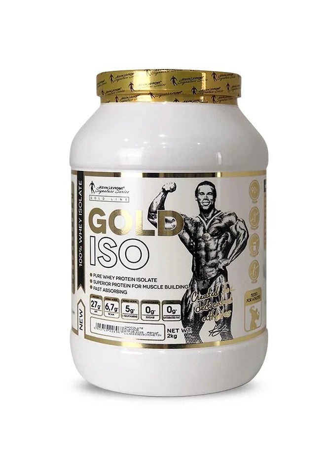 Kevin Levrone 100%Gold Isolate Whey, Chocolate, 2 Kg