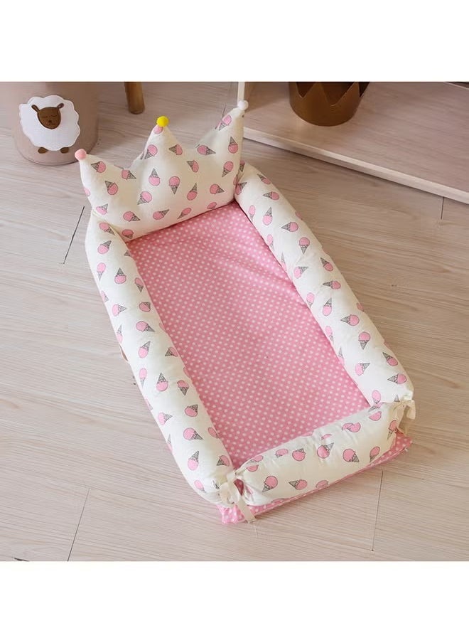 Crown Baby Crib Bed