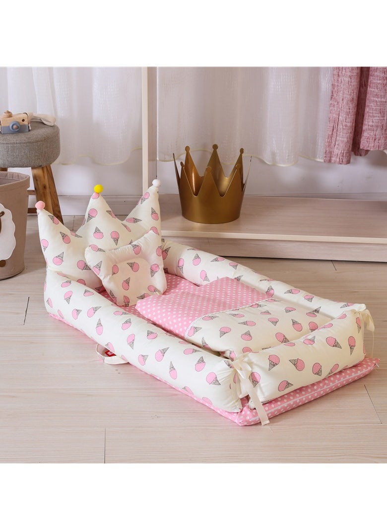 Crown Baby Crib Bed