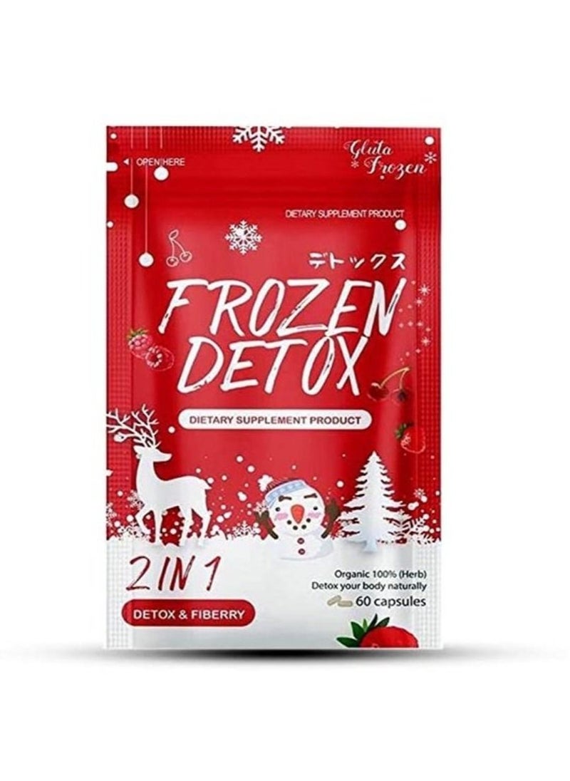 FROZEN DETOX 2 IN 1 DIETARY SLIMMING SUPPLEMENT 60 Capsules