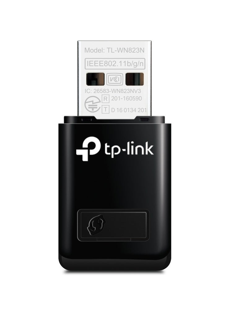 300Mbps Mini Wireless N USB Adapter TL-WN823N