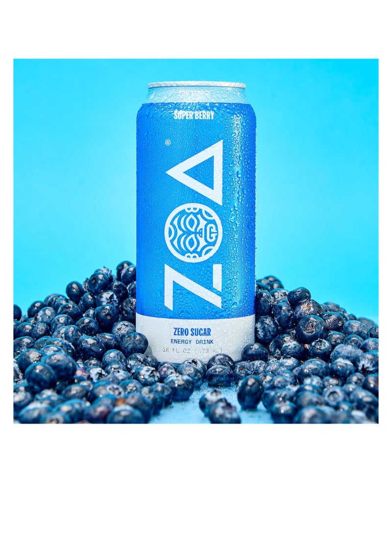 ZOA Zero Sugar Energy Drink - 16 oz