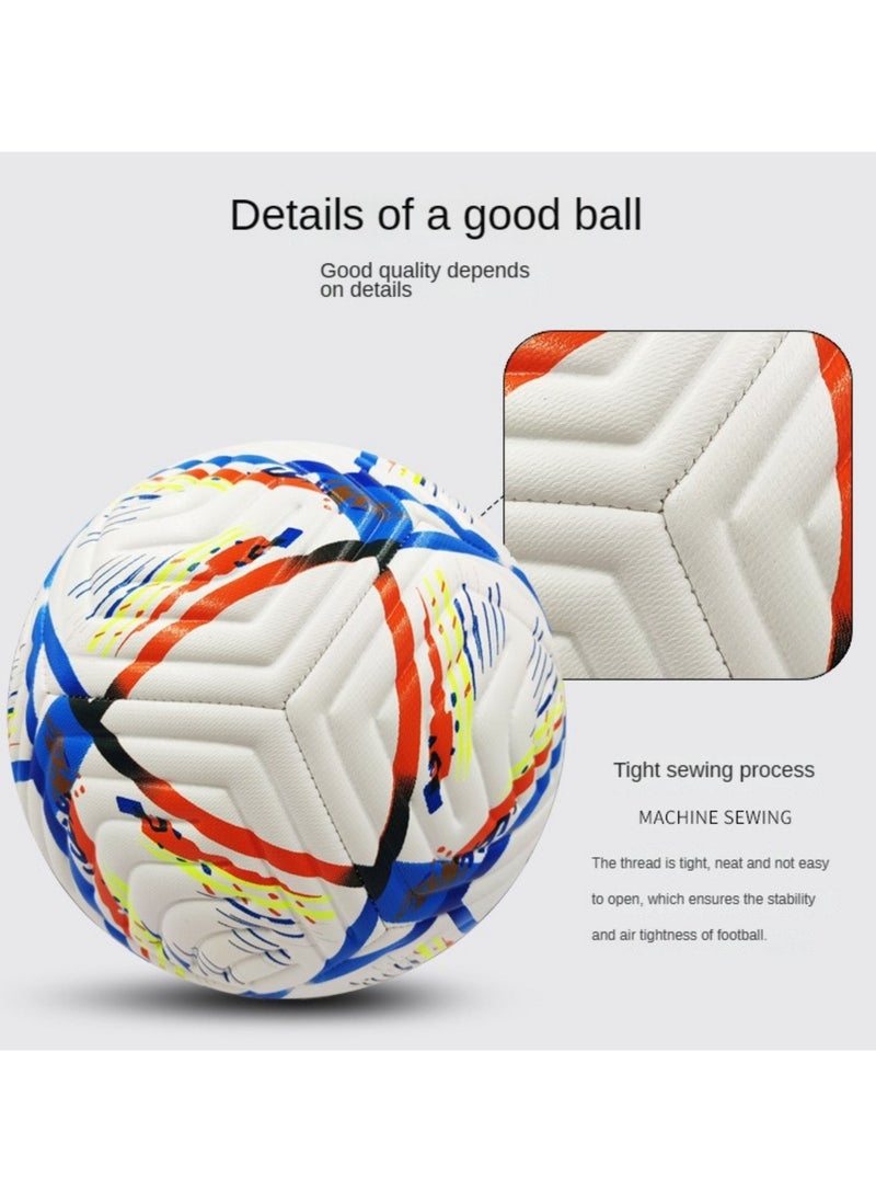 Training Football Size 5, Indoor Outdoor Soccer Training Ball Football for Playground Soccer Players