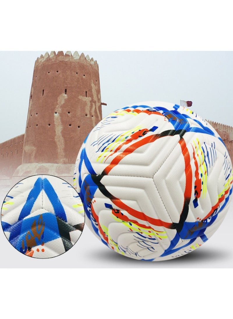 Training Football Size 5, Indoor Outdoor Soccer Training Ball Football for Playground Soccer Players