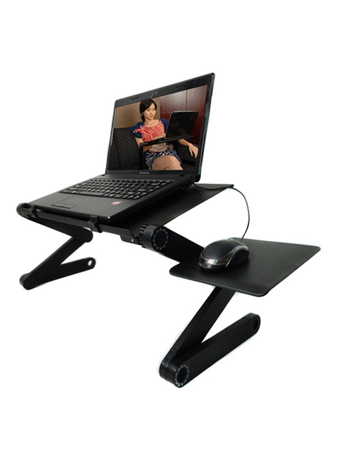 Foldable Laptop Table Black