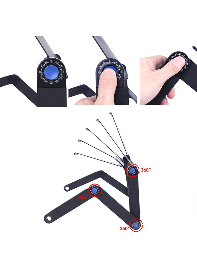 Foldable Laptop Table Black