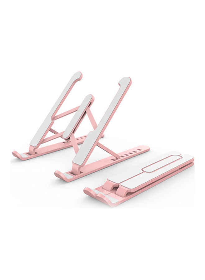 Portable Laptop Stand 26x19.6x16cm Pink