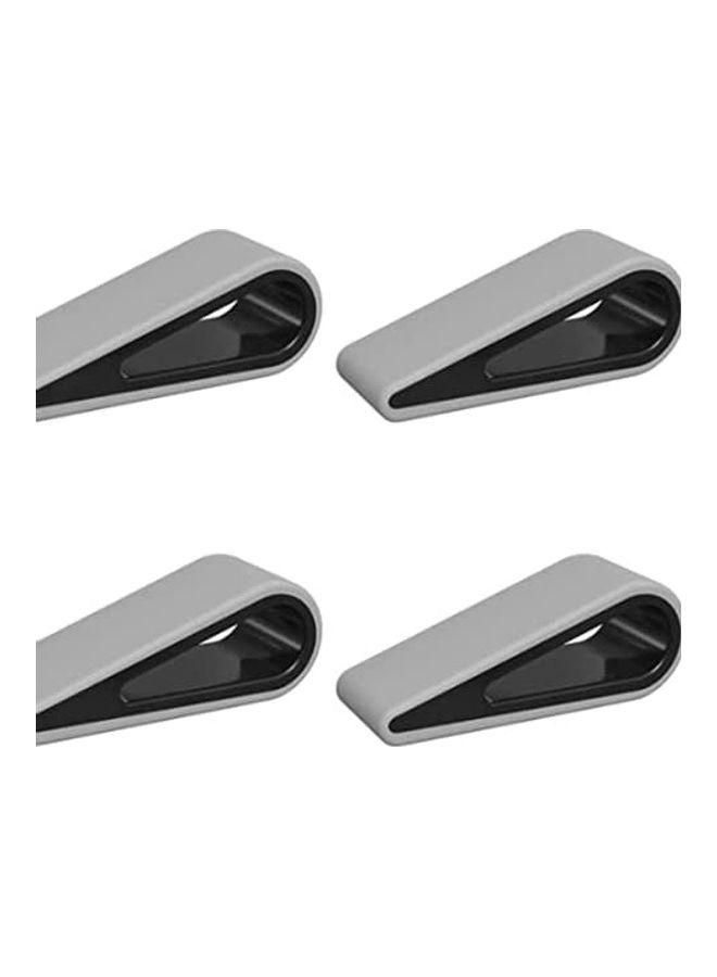 4-Pack Universal Laptop/Computer Keyboard Stands Black