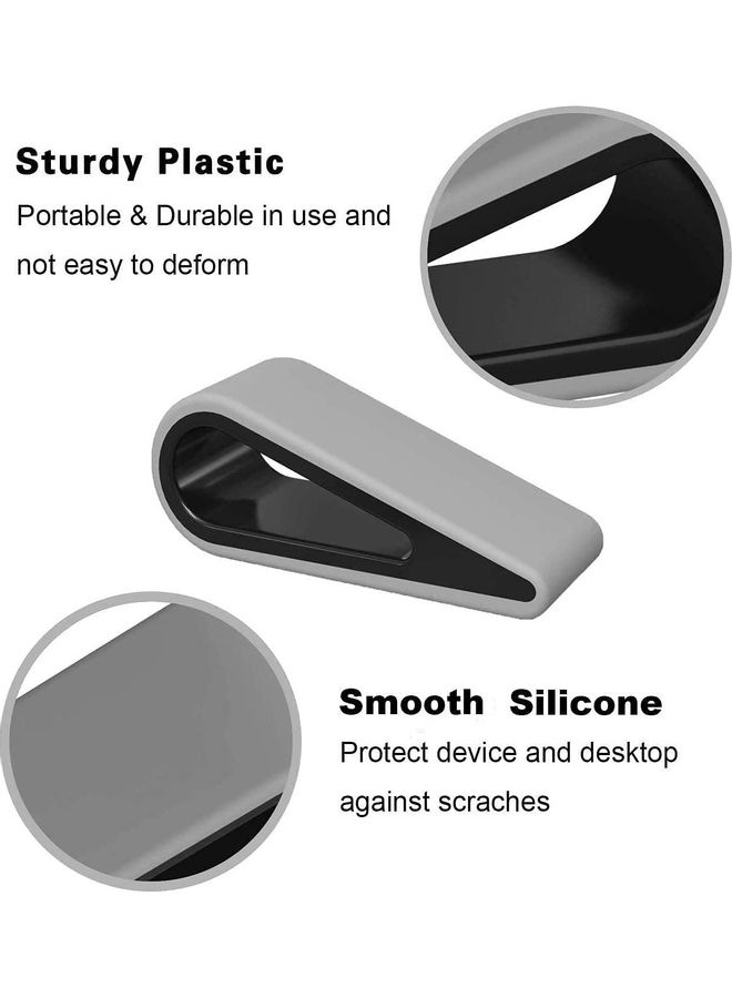 4-Pack Universal Laptop/Computer Keyboard Stands Black