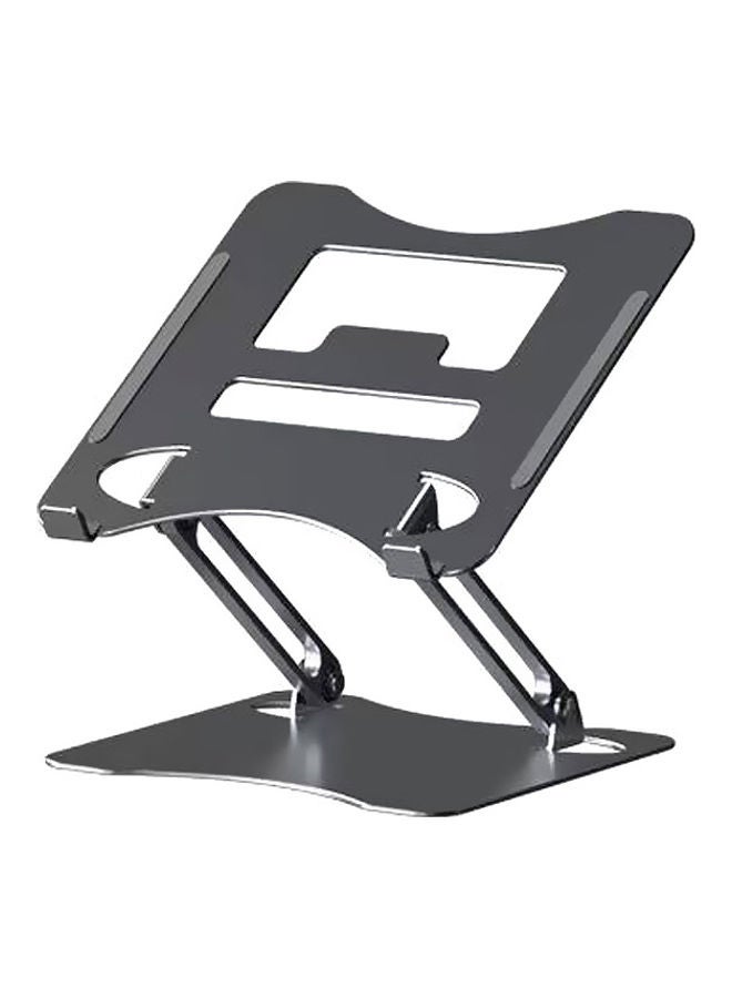 Adjustable Folding Stand for Tablet Laptop Black