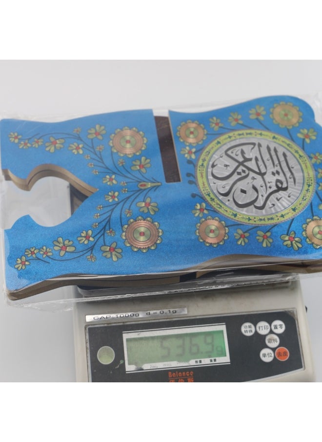 Muslim Al-Quran Rehal Book Stand,Foldable Wooden Prayer Books Shelf for Koran Holy Bible Books,Eid Ramadan Reading Shelf for Muslim Eid Ramadan Religious Gift