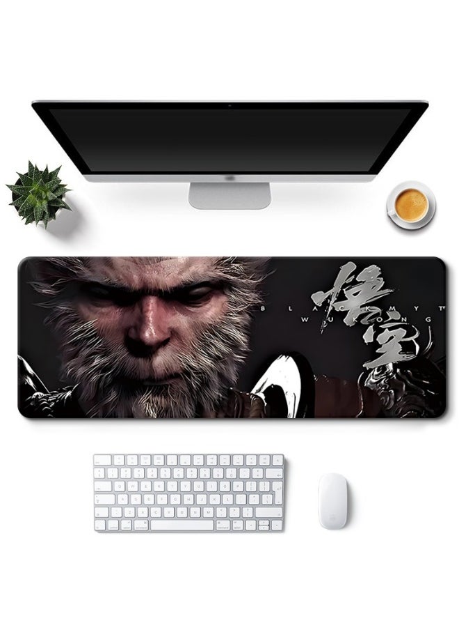 Black Myth Wukong Game Printed Large Mouse Pad, 600*300*3mm