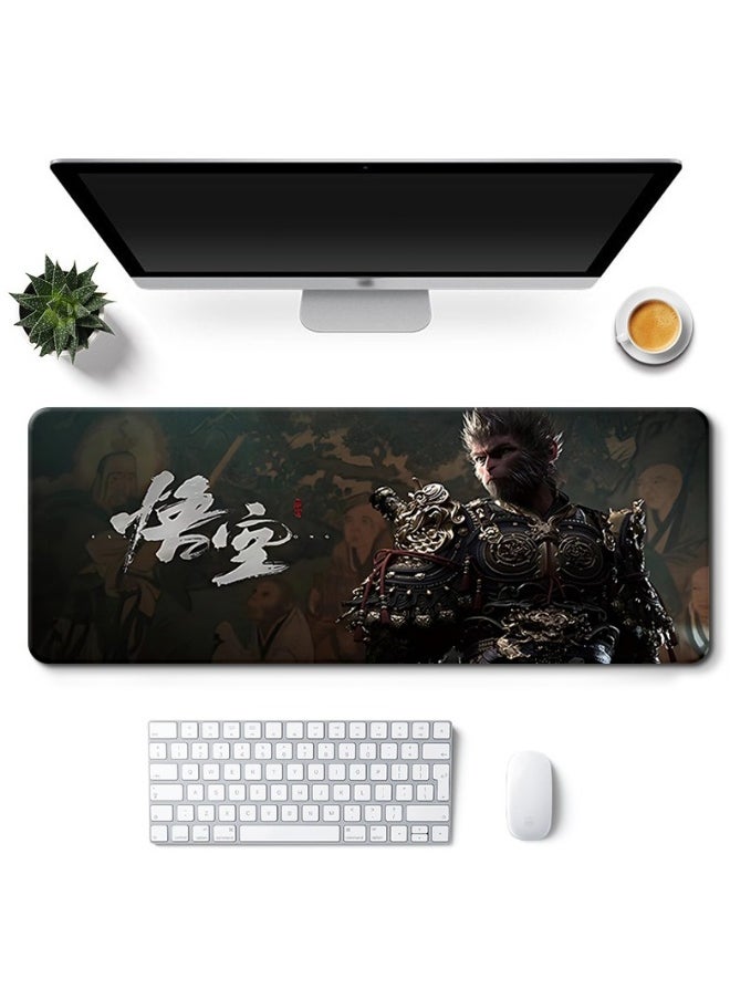 Black Myth Wukong Game Printed Large Mouse Pad, 700*300*3mm