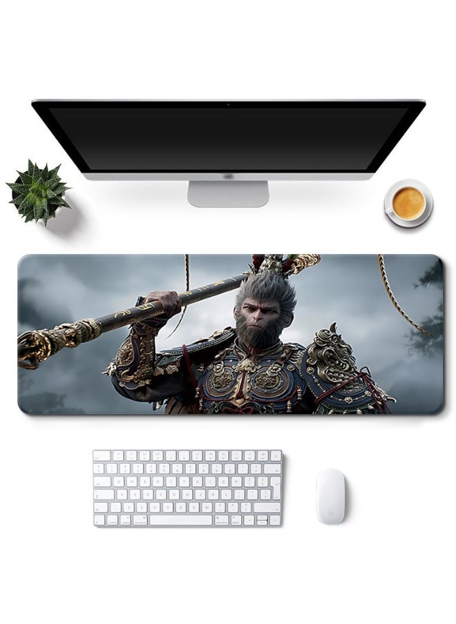 Black Myth Wukong Game Printed Large Mouse Pad, 700*300*3mm