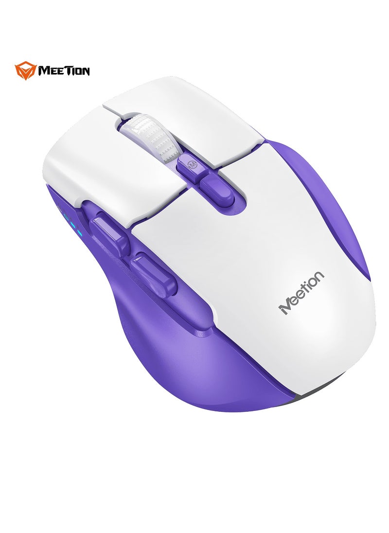 MEETION Wireless Dual-Mode Ergonomic Mouse BTM001 Ergonomic Design 2.4g Bluetooth Dual Mode Multiple Colors Available