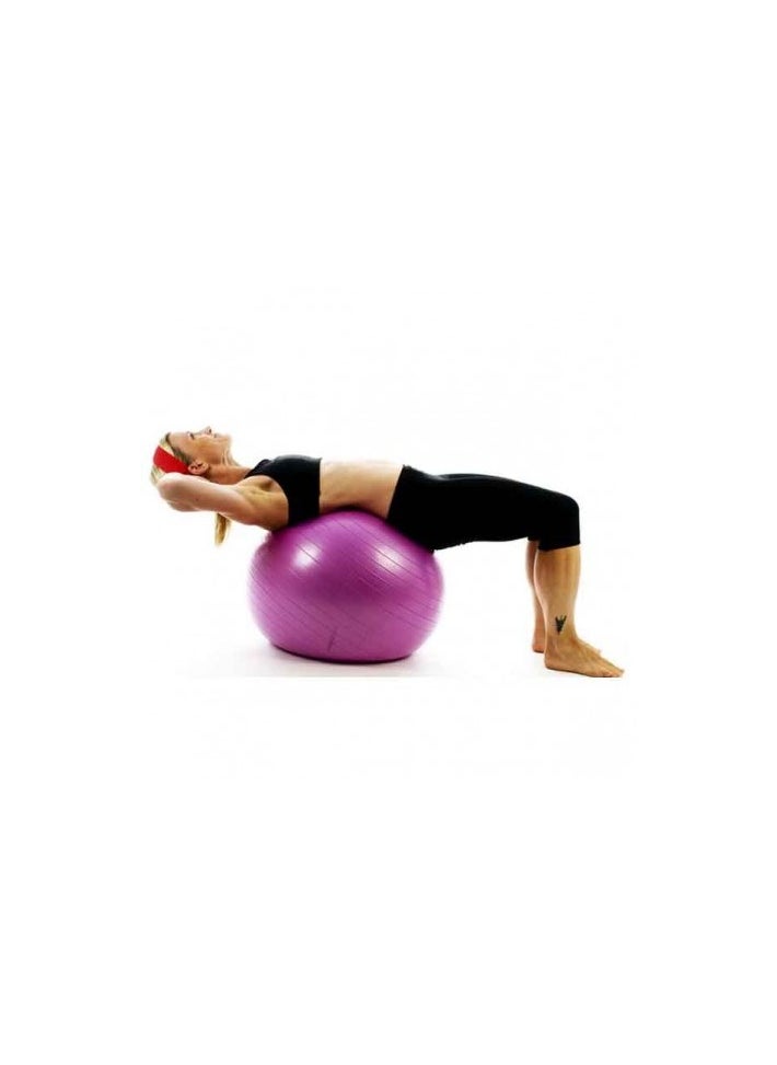 Anti-Burst Gym Ball 65cm And Yoga mat 10mm Made from high-quality, thick PVC material,