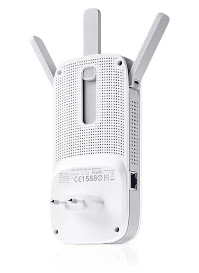 TP-Link AC1750 WiFi Extender (RE450), PCMag Editor's Choice, Up to 1750Mbps, Dual Band WiFi Repeater, Internet Booster, Extend WiFi Range further