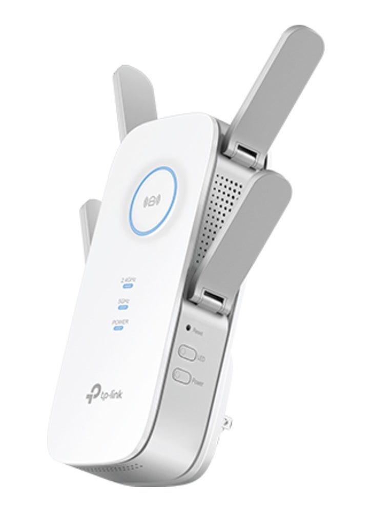 TP-Link AC2600 Dual Band Mesh Wi-Fi Range Extender, Wi-Fi Booster/Hotspot with 1 Gigabit Port, Dual-Core CPU, Built-In Access Point Mode, Works with Any Wi-Fi Router, Easy setup, UK Plug (RE650)