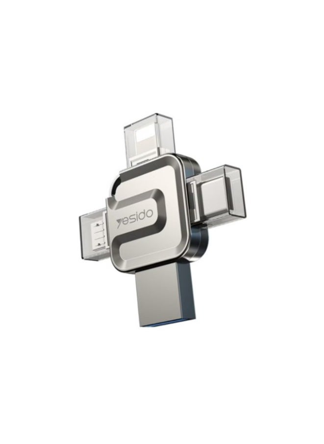 4 in 1 64GB USB Flash Drive Lightning Micro USB Type-C