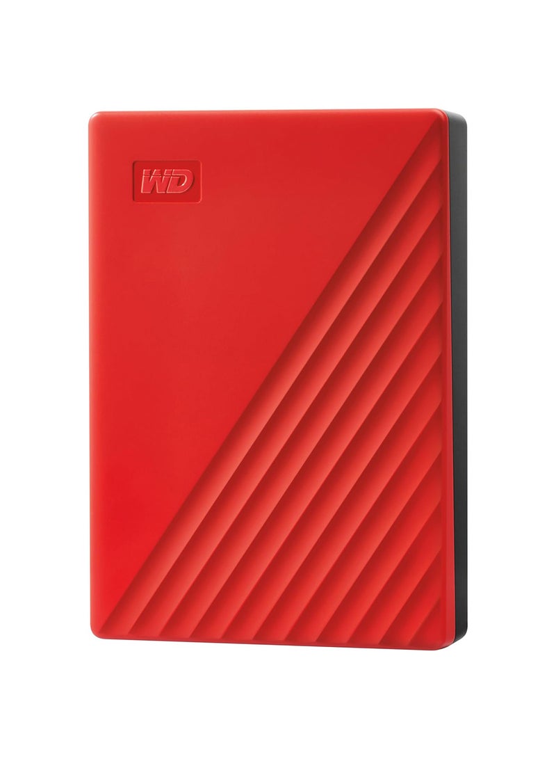 6 TB My Passport Portable Hdd Usb 3.0 With Software For Device Management, Backup And Password Protection - Red - Works With Pc, Xbox And PS4 6 TB