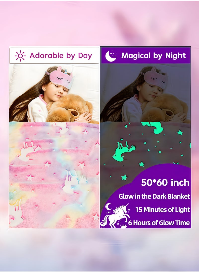 Unicorn Gift Set for Girls, Birthday Gifts, Back-to-School Gifts, Graduation Gifts, and Girls' Toys for Ages 4 to 18 Combined Materials Pink