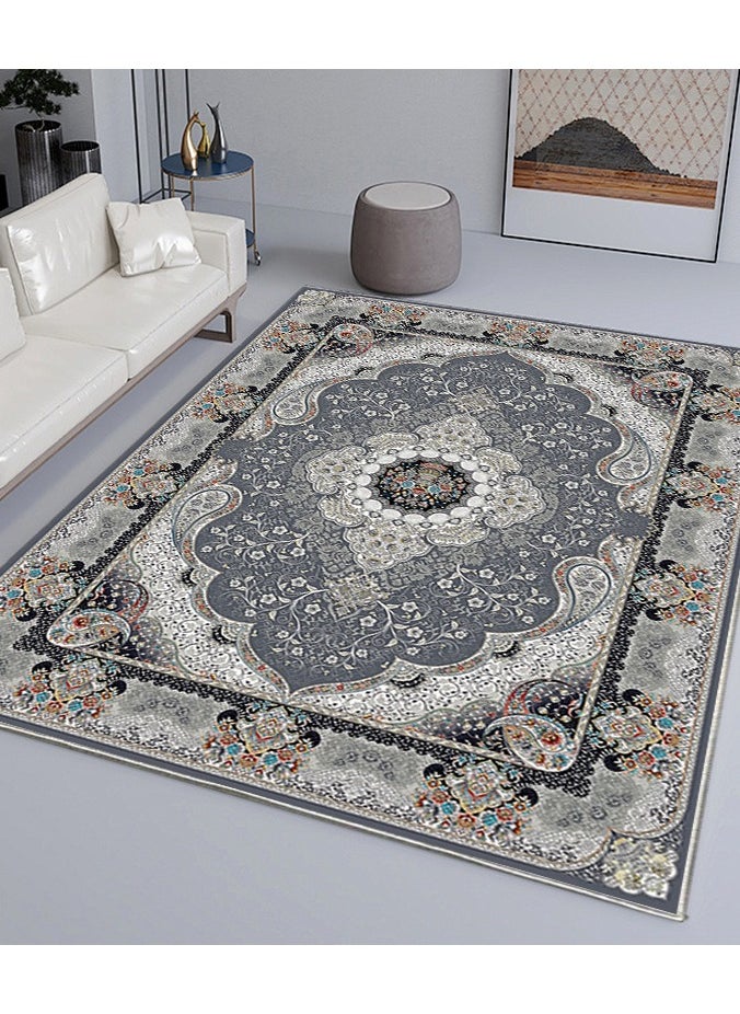 American Carpet Persian Retro Style Living Room Bedroom Bedside Carpet