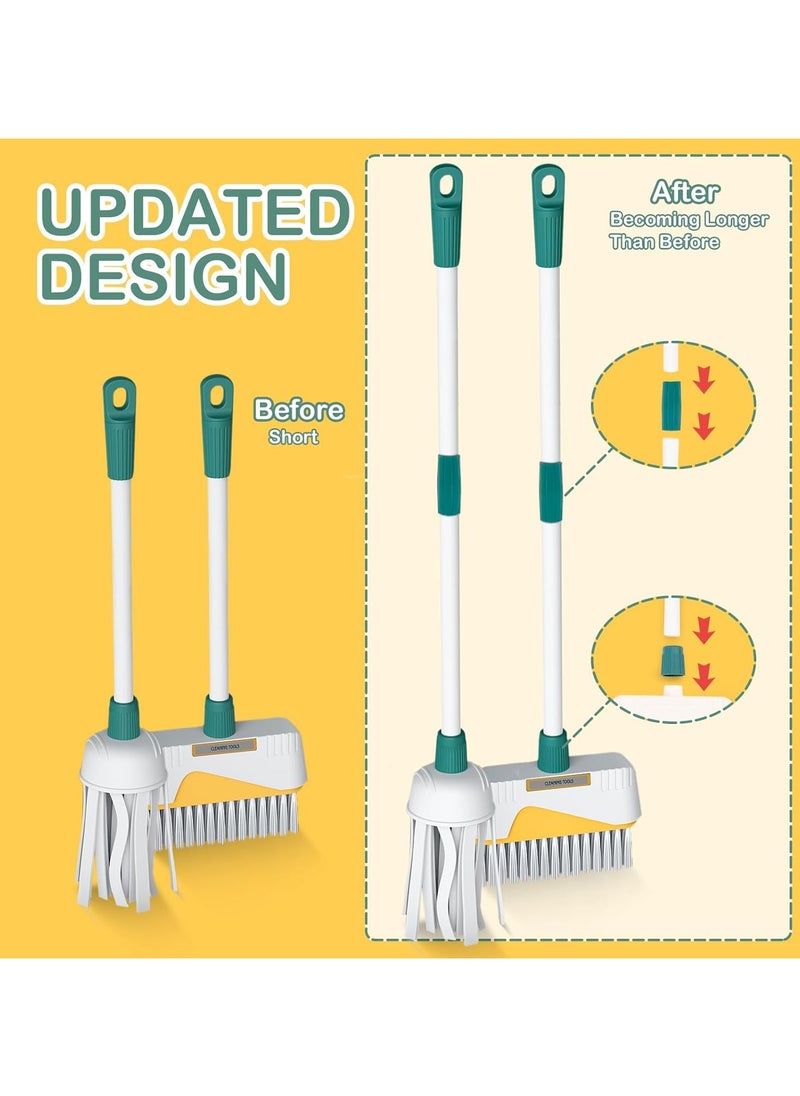 Kids Cleaning Set 8 pcs Housekeeping Pretend Play Set Toddler Cleaning Set Broom and Mop Set for Toddler Pretend Home Cleaning Play Toy