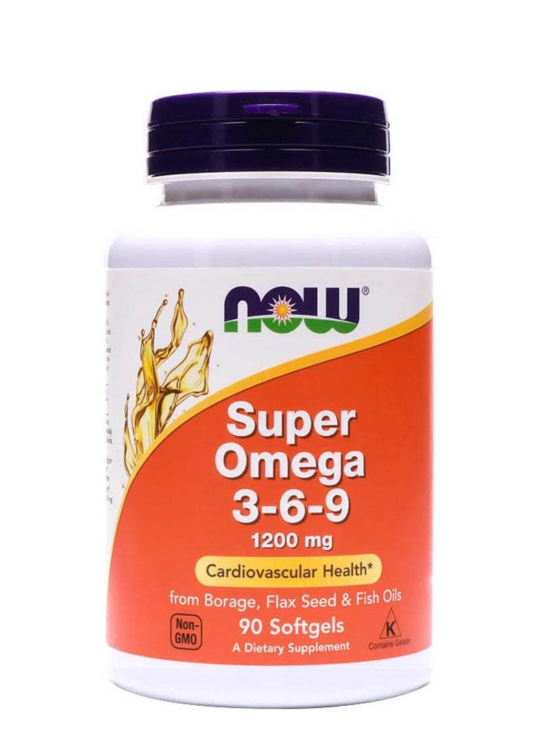 Super Omega 3-6-9 90 Softgels