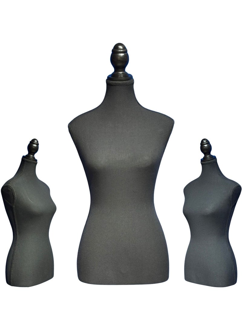 170cm Mannequin Full Body Female Mannequin Torso, Adjustable Dress Form Mannequin, Display Mannequin Body Foam Torso, Metal Tripod Stand Manikin Seamstress Dummy for Clothes, Jewellery Store, Boutique