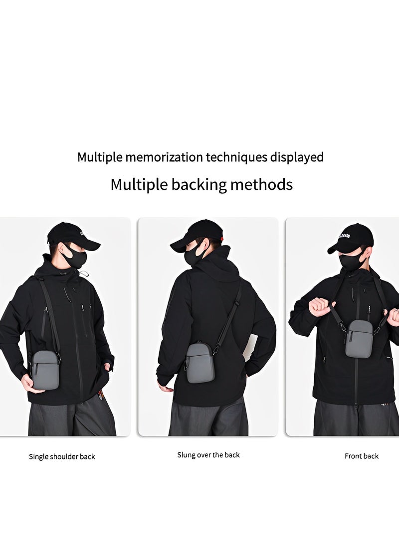 Skycare Waterproof Mini Sling Chest Bag - Multi-Purpose Lightweight Crossbody Bag for Men & Women