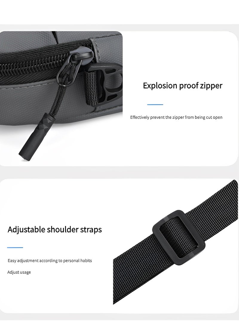 Skycare Waterproof Mini Sling Chest Bag - Multi-Purpose Lightweight Crossbody Bag for Men & Women