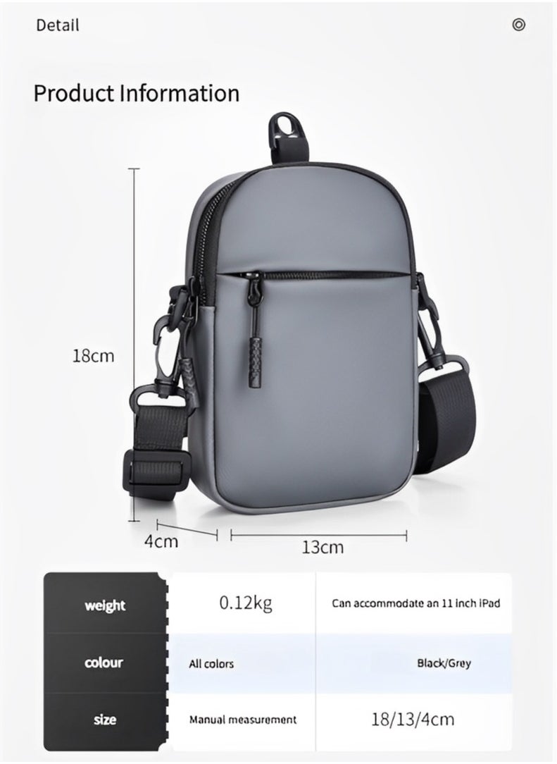 Skycare Waterproof Mini Sling Chest Bag - Multi-Purpose Lightweight Crossbody Bag for Men & Women