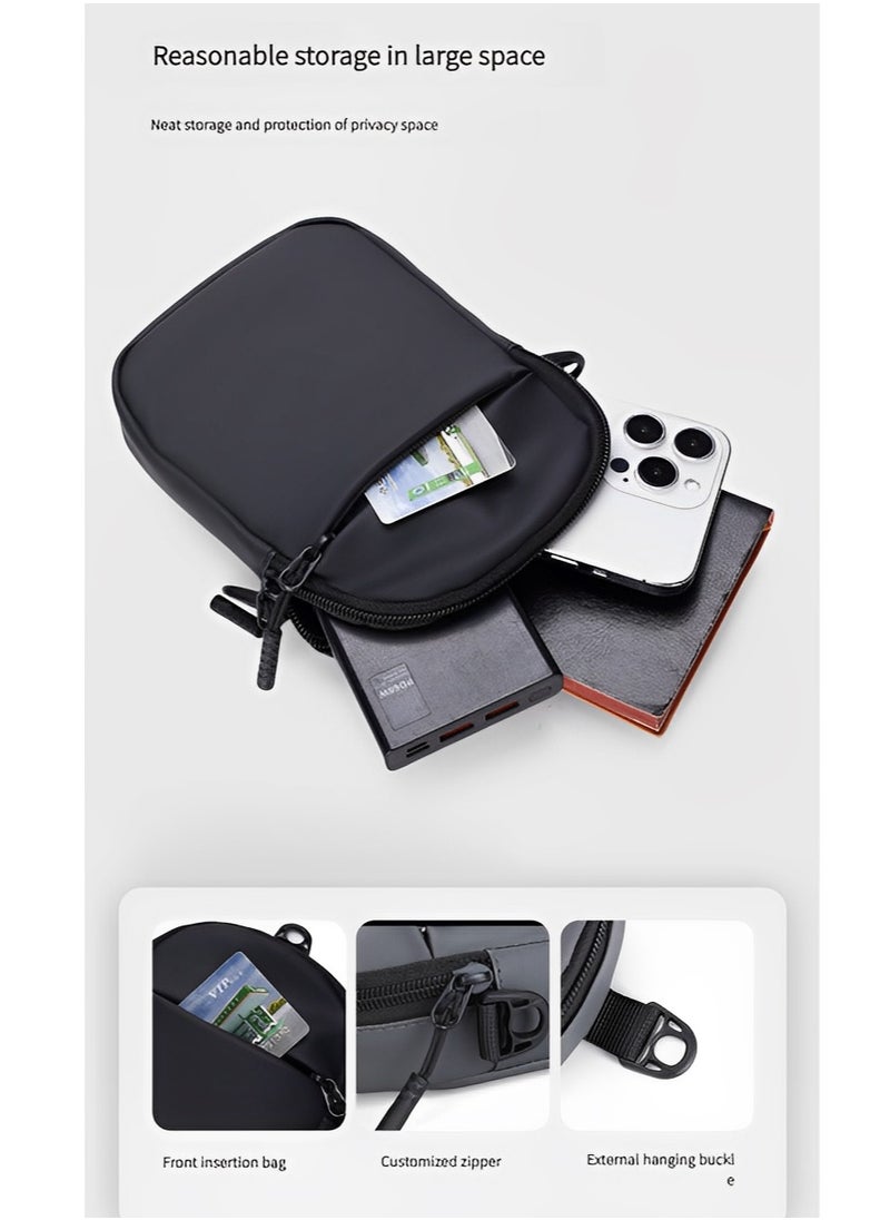Skycare Waterproof Mini Sling Chest Bag - Multi-Purpose Lightweight Crossbody Bag for Men & Women