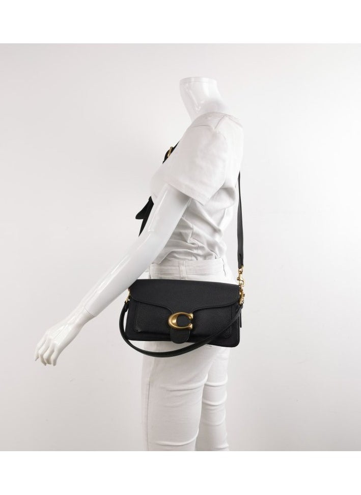 Coach Tabby26 leather solid color C-shaped buckle crossbody bag shoulder bag