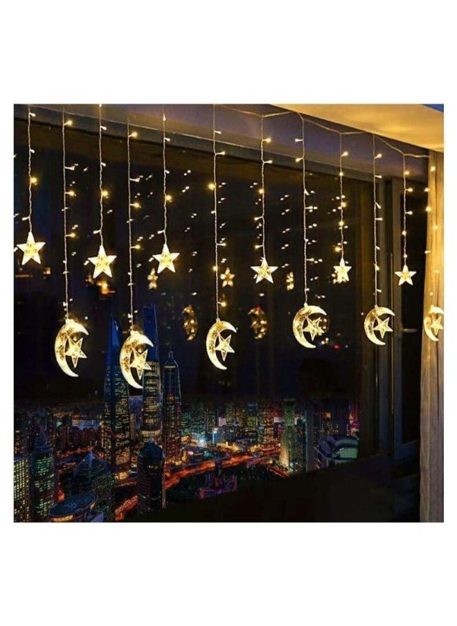 Moon Star Light For Ramadan Decoration