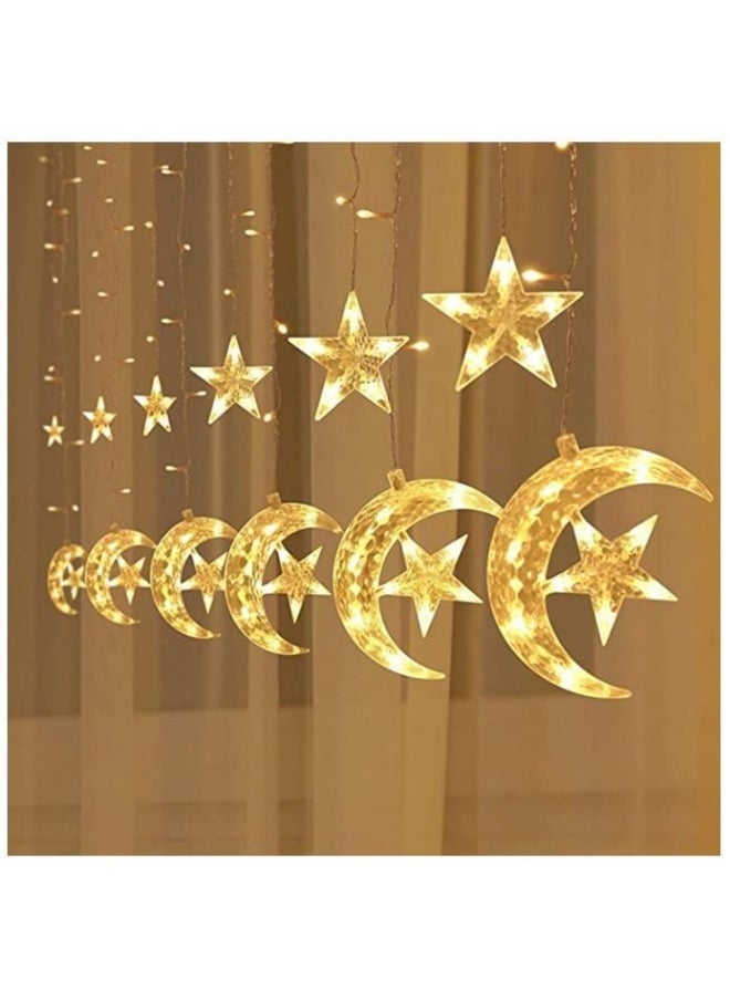 Moon Star Light For Ramadan Decoration