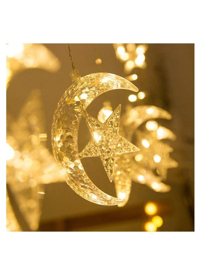 Moon Star Light For Ramadan Decoration