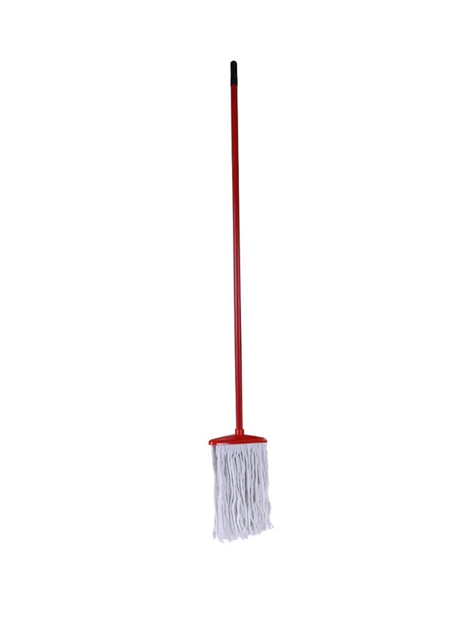 Floor Mop With Stick Red/White