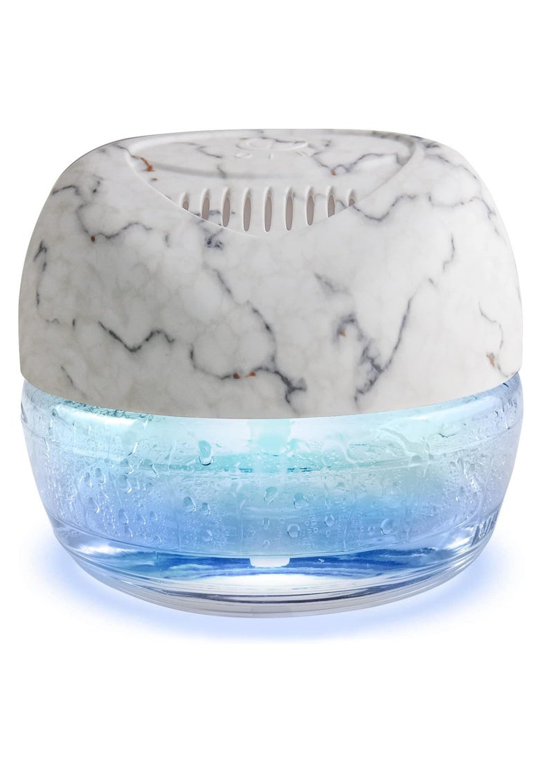 Air Purifier,  Lightweight Multifunctional Air Freshener, Portable Fragrance Diffuser With Night Light, Easy To Clean And Durable Electric Deodorizer For Home And Office, (1pc, Marbling White)