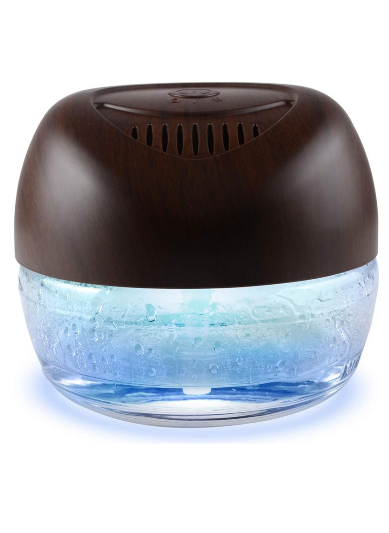 Air Purifier,  Lightweight Multifunctional Air Freshener, Portable Fragrance Diffuser With Night Light, Easy To Clean And Durable Electric Deodorizer For Home And Office, (1pc, Dark Brown B)