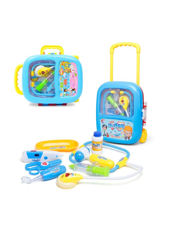 Plastic Doctor Playset With Trolley Suitcase