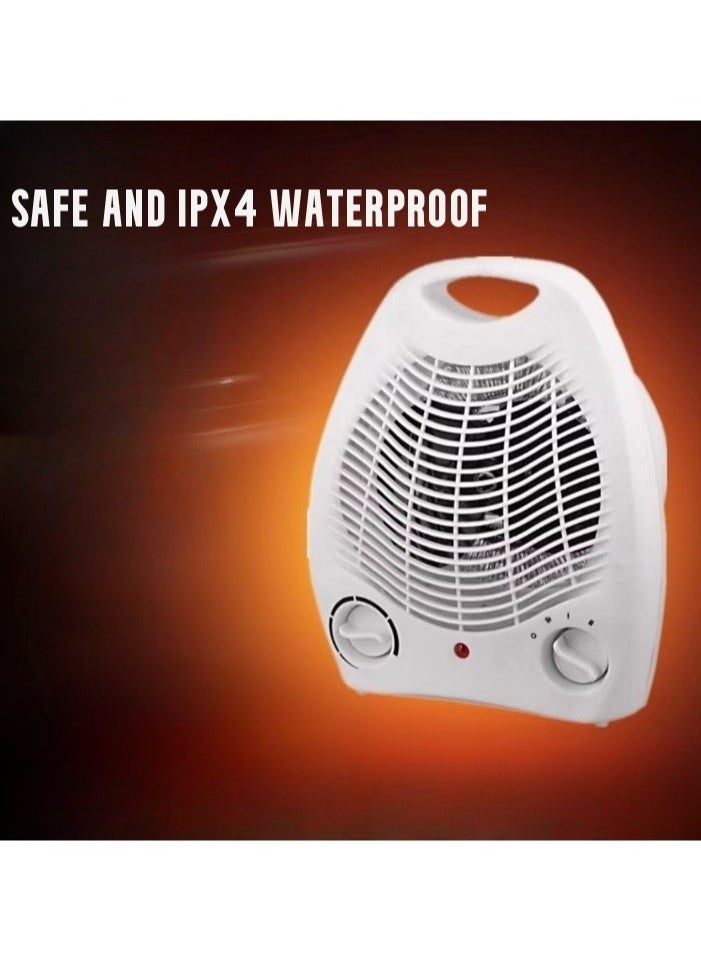 Electric Heater, Lightweight Portable Space Heater, Dual Use Vertical Electric Heating Fan, Fast Heating Energy Saving Heater For Indoor Use Home Office, (1pc)