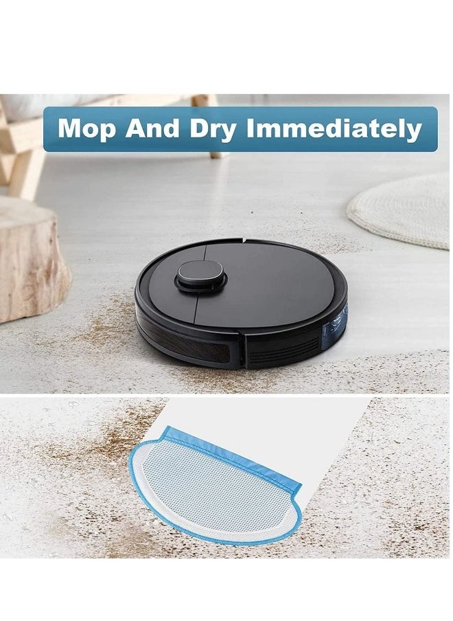 10Pcs Mop Cloth Pads Set For Ecovacs Deebot Ozmo 920 950
