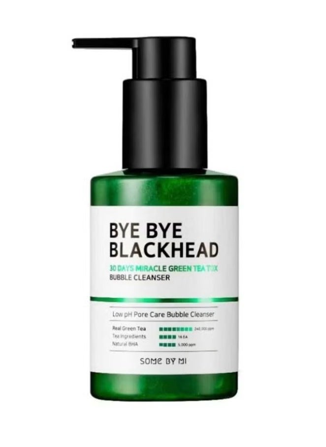 Bye Bye Blackhead 30 Days Miracle Green Tea Tox Bubble Cleanser 120grams