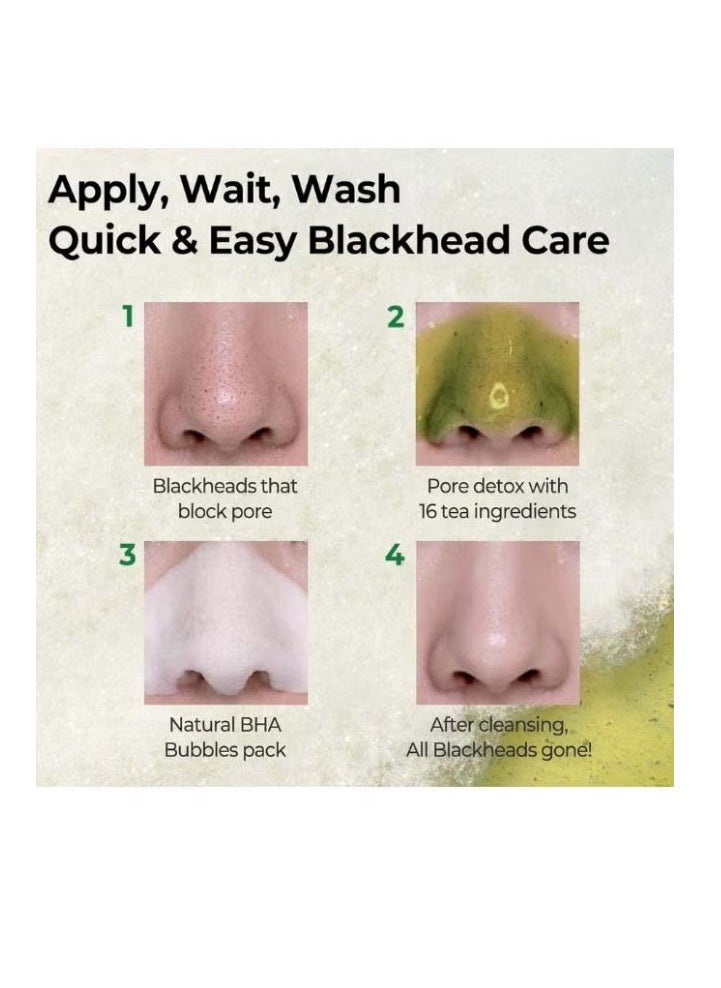 Bye Bye Blackhead 30 Days Miracle Green Tea Tox Bubble Cleanser 120grams